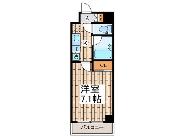 コンフォ－トタイム大森の物件間取画像